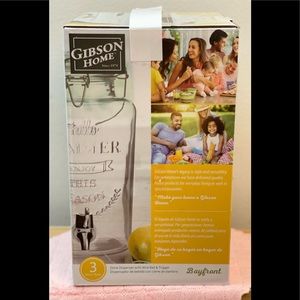 Gibson Home Drink Dispenser with Wire Bail & Trigger